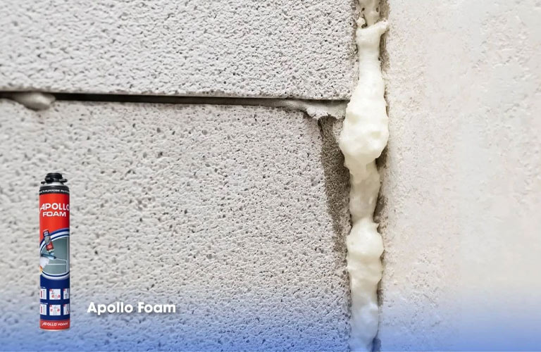 Việc sử dụng Apollo Foam đúng kỹ thuật giúp tăng độ bền công trình