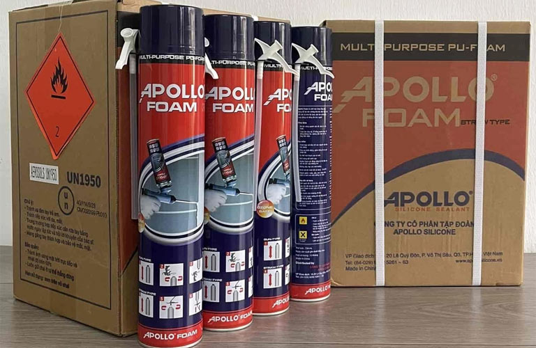 Keo bọt nở Apollo Foam